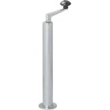 ProPlus - Steunpoot - Verstelbare Uitdraaisteun - 40 x 65 cm - Gegalvaniseerd - 300 kg Draagvermogen