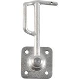 ProPlus Klephaak - Links - 145 mm - Metaal - Zilver - Voor Aanhanger