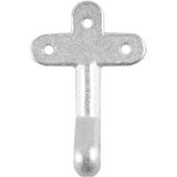ProPlus Opschroefoog - Staal - 10 cm - Zilver - Voor deuren en achterkleppen