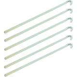 Pro Plus Rotspen - Metaal - Vierkant - 30 cm - 6 stuks