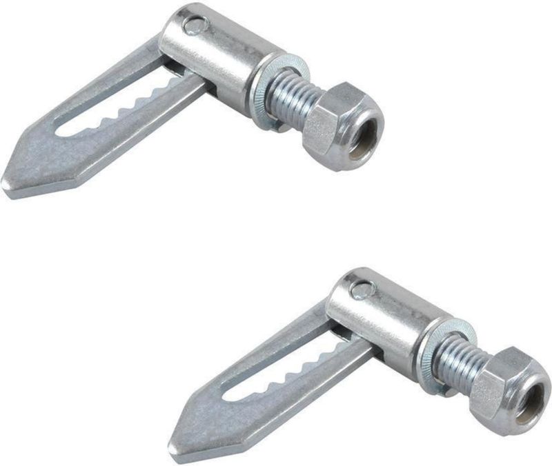 Pro Plus Valsluiting - Tuimelsluiting - Lasbaar - M12 - 71 x 20 mm - 2 stuks