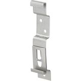Pro Plus Kentekenplaatklem - Kentekenclip - met Veer - Verzinkt Staal - 124 x 24 mm