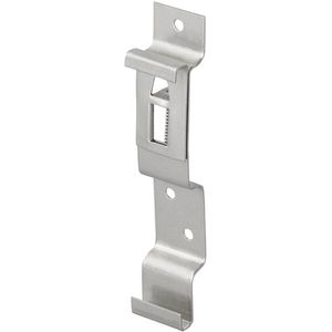 Pro Plus Kentekenplaatklem - Kentekenclip - met Veer - Verzinkt Staal - 124 x 24 mm