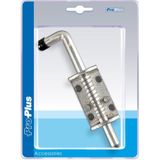 Pro Plus Veergrendel Ø 12 mm met Veer - Lengte 17 cm - Staal - blister
