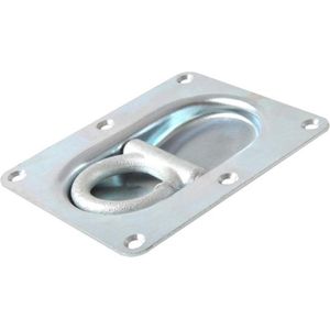 Pro Plus Sjoroog met Dekring Dubbel en Veer- Inbouw 20 mm - 105 x 145 mm - Staal
