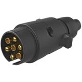 Pro Plus Aanhangwagen Stekker - 7 Polig - Kunststof - Vlakstekker