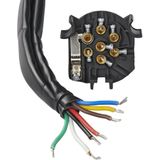 ProPlus - Trekhaakkabelset - 7-polig - 1,5 Meter - Inclusief Mistlampaansluiting