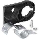 Pro Plus Stekkerdooshouder - Metaal 16 x 7 x x cm - Zwart - Geschikt voor 7 en 13 Polige Stekkerdoos