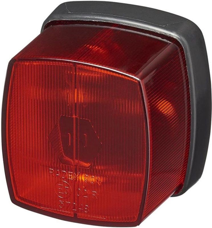 ProPlus - Zijlamp - Rood - Contourverlichting - 60 x 65 mm - Kunststof - ECE goedgekeurd - 12/24V