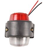 Pro Plus Breedtelicht - Rood en Wit - 67 x 78 mm - Plat