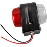 Pro Plus Breedtelicht - Rood en Wit - 67 x 78 mm - Plat