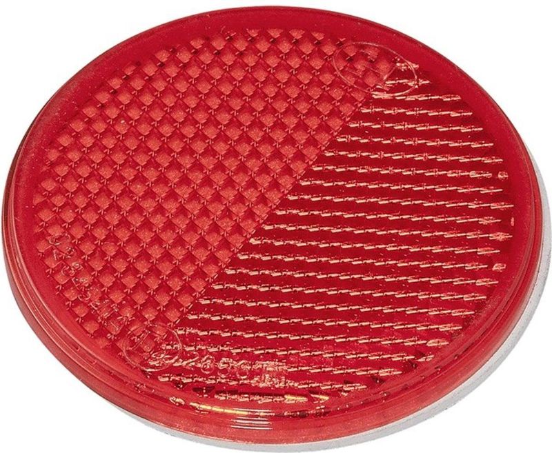 Pro Plus Reflector Zelfklevend - Ø 55 Mm - Rood