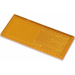 ProPlus Zelfklevende oranje reflector - rechthoekig - 85 x 40 mm - E4-gekeurd
