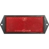 Pro Plus Reflector met Schroefbevestiging - 104 x 40 mm - Rood