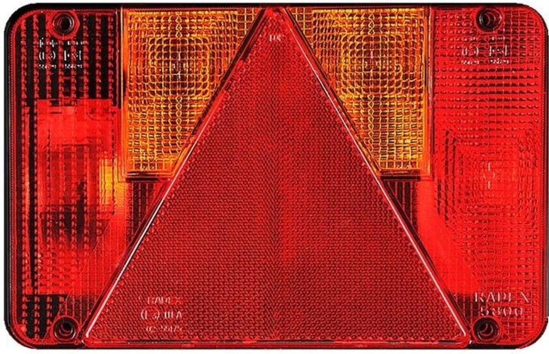 ProPlus - Achterlicht - Rood - 218 x 140 mm - E3-gekeurd