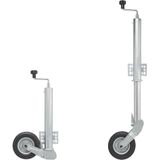 Proplus - Inklapbare Neuswiel - Rubberband - Ø60 mm - Max. 400 kg