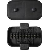 ProPlus - Verbindingsdoos - 10-polig - Kunststof - Zwart