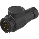 ProPlus - Stekker 13-polig - Bajonetsluiting - PVC - Zwart