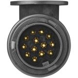 ProPlus - Stekker 13-polig - Bajonetsluiting - PVC - Zwart