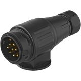 ProPlus - Stekker 13-polig - Bajonetsluiting - PVC - Zwart