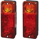 Pro Plus Achterlicht Aanhangwagen - Caravan 12 Volt - 4 Functies - 210 x 83 mm