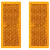 ProPlus - Zelfklevende Reflectoren - Oranje - 85 x 40 mm - 2 Stuks