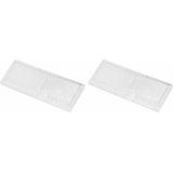 Pro Plus Reflector Zelfklevend - 82 x 36 mm - Wit - 2 stuks