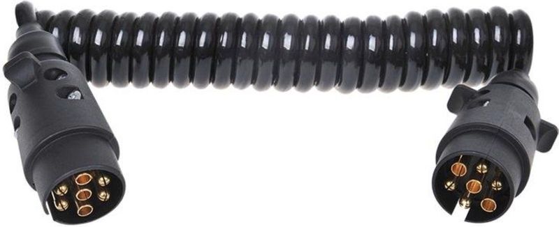 ProPlus - Spiraalkabel - 3 Meter - 2 x 7-polige Stekker