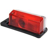 ProPlus - Breedtelicht op Houder - Rood/Wit - 92 x 42 mm - 12V - Incl. Gloeilampje