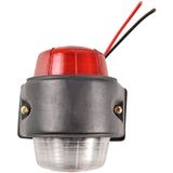 Pro Plus Breedtelicht - Rood en Wit - 67 x 78 mm - Plat - blister