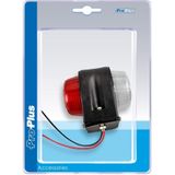 Pro Plus Breedtelicht - Rood en Wit - 67 x 78 mm - Plat - blister