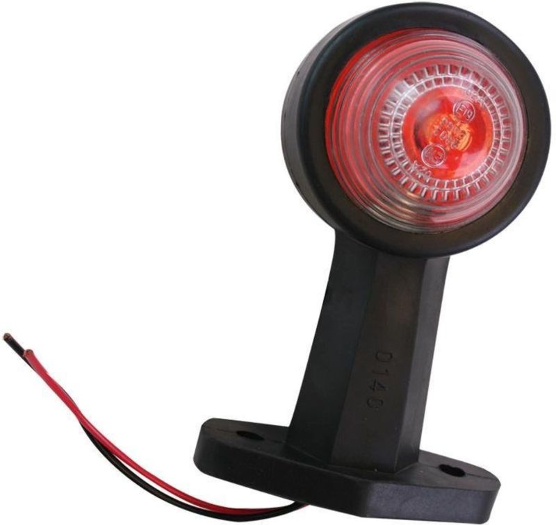 ProPlus - Breedtelicht - Rood-Wit - Kunststof - E9-gekeurd