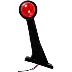 ProPlus - Breedtelicht - Rood/Wit - Kunststof - E9-gekeurd