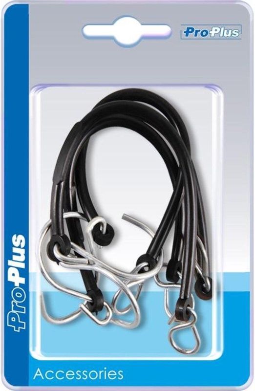 Pro Plus Borgketting - PVC - 285 mm - Haak en Oog - 4 stuks