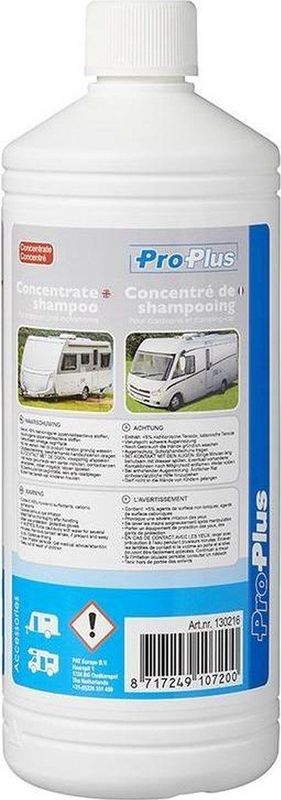 ProPlus - Concentraat Shampoo - 1 Liter - Geur- en Kleurstofvrij - Voor Caravan en Camper