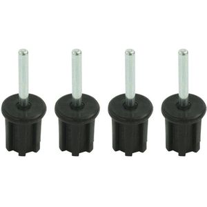 Pro Plus Bovendop 25 mm met Pin 4 stuks - Blister