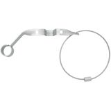 ProPlus - Veiligheidskabel - Ø 20 cm - Met Disselsteun en Stekkerhouder