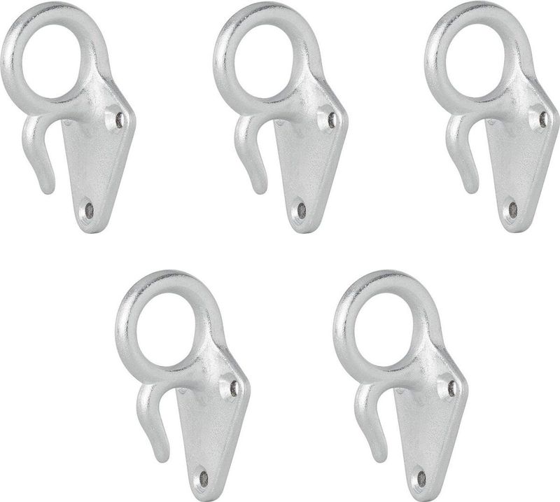 ProPlus - Touwhaak - Metaal - Set van Vijf Stuks