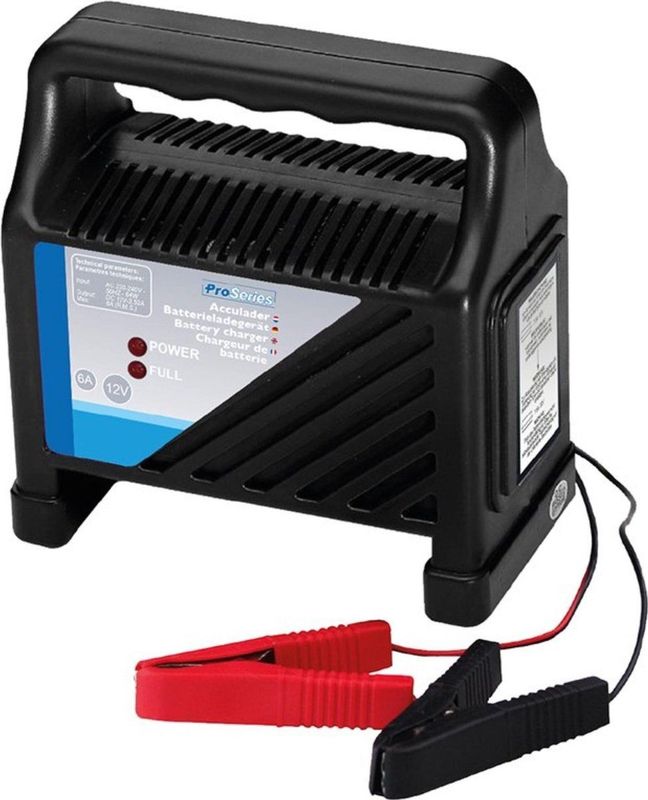 ProPlus - Acculader - 12 Volt - 6 Ampère - Veilig en Betrouwbaar
