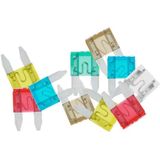 ProPlus Mini steekzekeringen - assorti - 10-delig - diverse ampères