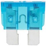 ProPlus Steekzekeringen - 15 Ampère - Blauw - 6 stuks - Bescherming tegen overbelasting