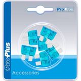 ProPlus Steekzekeringen - 15 Ampère - Blauw - 6 stuks - Bescherming tegen overbelasting