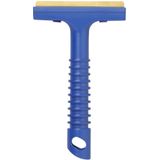 Pro Plus IJskrabber met Messing Blad - 17 cm - Blauw