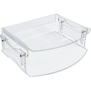 DESQ® | Acryl Monitorverhoger | 5 Hoogte Standen | Dutch Design
