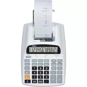 Rekenmachine met Ronde Knop, Groot LCD-scherm met 10 Cijfers, Retro met 20 Toetsen, Automatische Slaap, Afneembare Mechanische Schakelaar, Rekenmachine voor Dagelijks Kantoor