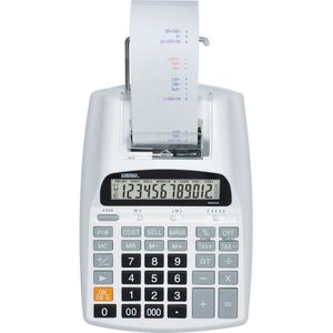 DESQ® Rekenmachine met Telrol | 2-kleuren afdruk | BTW | COST-SELL-MAR