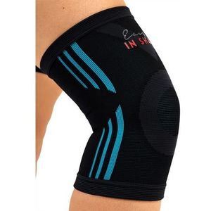 Elastische Kniebandage - Zwart - Nylon/Elastan/Polyester