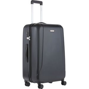 CarryOn Skyhopper Grote Reiskoffer 78cm - Koffer 85 Ltr met TSA-slot en OKOBAN - Zwart