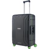 CarryOn Steward TSA Reiskoffer 70 liter - 65cm Middenmaat Koffer met kliksloten - Donkergrijs