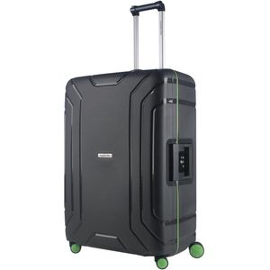 CarryOn Steward TSA Reiskoffer 100 liter - Grote koffer 75cm met kliksloten - Donkergrijs